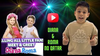 @ThalesRibeiro2503 EM SHOW DA DIANA E ROMA NO QATAR #dianaeroma #dianaeromaemportuguês