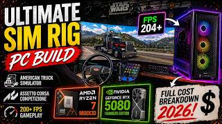 Ultimate Sim Rig PC Build – And Exactly How Much I Spent... #9800x3d  #rtx5080