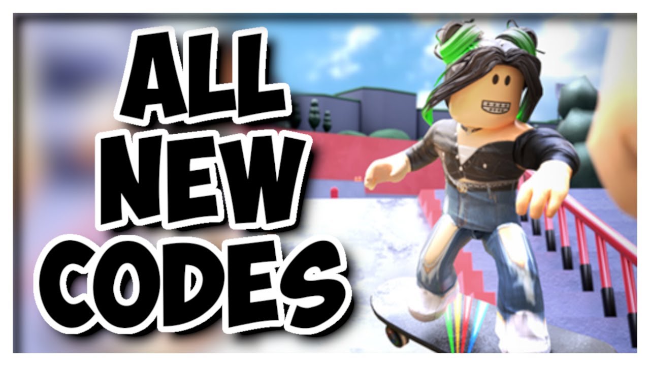 NEW SKATE PARK CODES FOR JULY 2021 Roblox Skate Park Codes NEW UPDATE Roblox YouTube