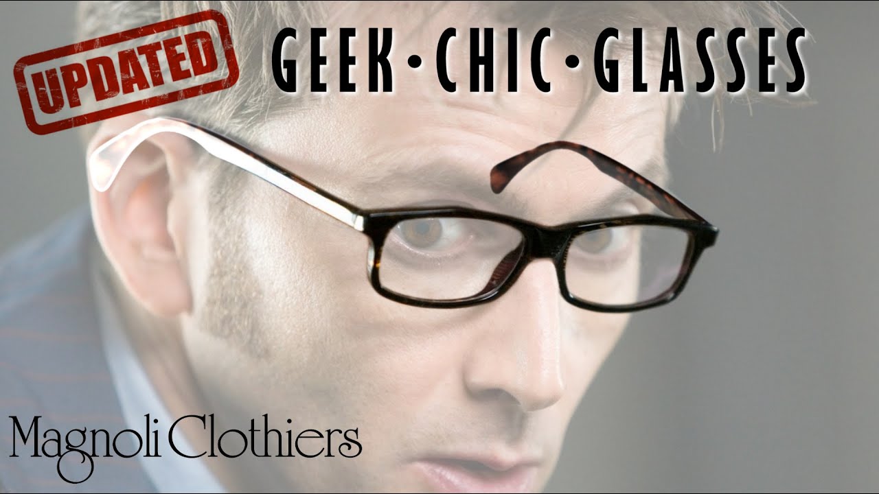 Clear Thick Geek-Chic Geometric Gradient Sunglasses