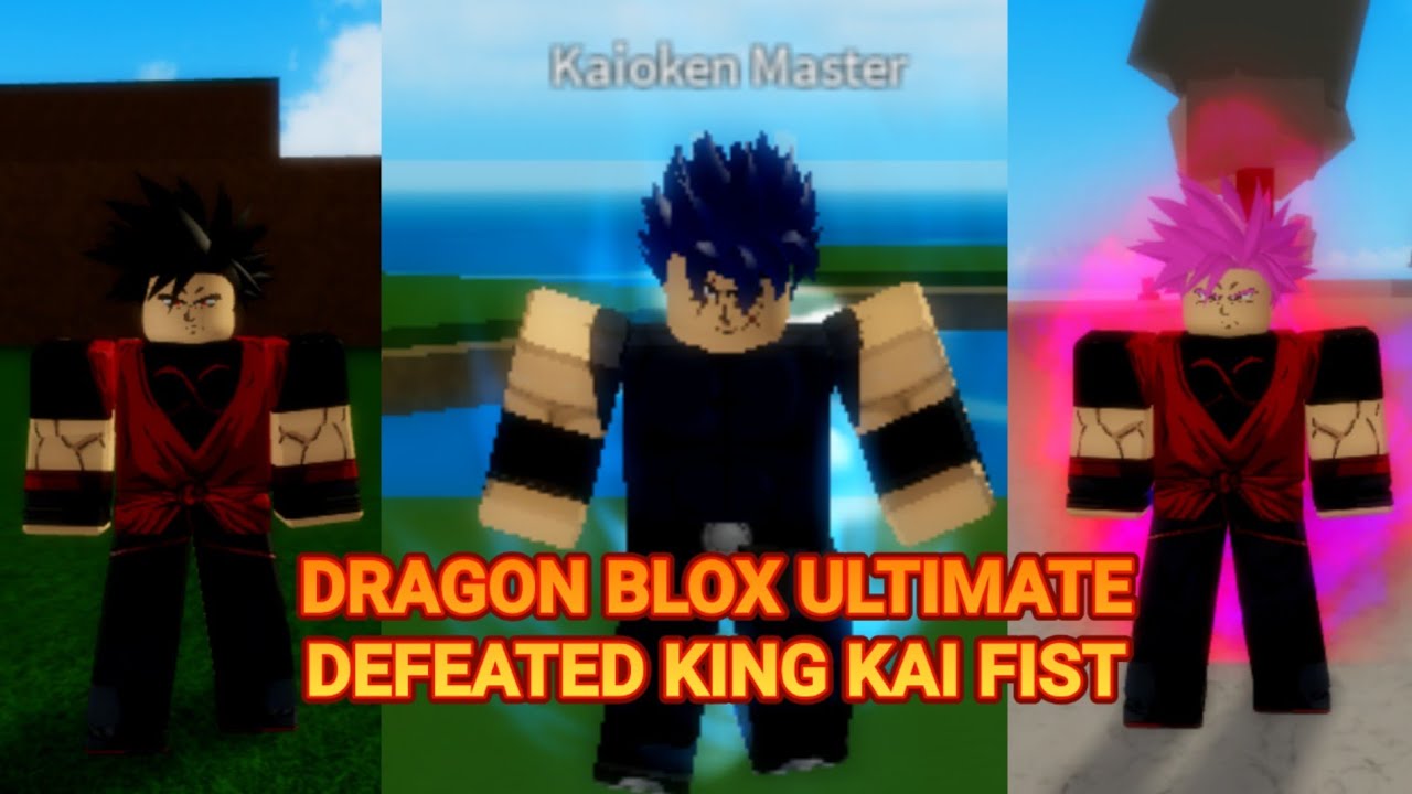 HOW STRONG THE KAIOKEN MASTER ON DRAGON BLOX ULTIMATE HARD GRIND TO