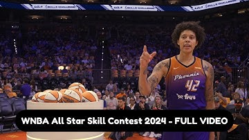 WNBA All Star Skills Challenge 2024 - FULL VIDEO