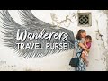 LEATHER TRAVEL PURSE REVIEW: Double Zip Crossbody Clutch by Wanderers Travel Co