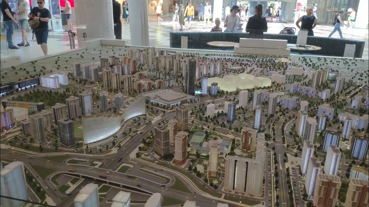 Обновленный макет будущего Минск Мир (Minsk World) - YouTube