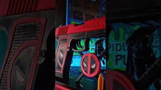 Deadpool prop gun. No moving parts. #marvel #3dprinted #deadpool #marvelcomics #deadpoolguns