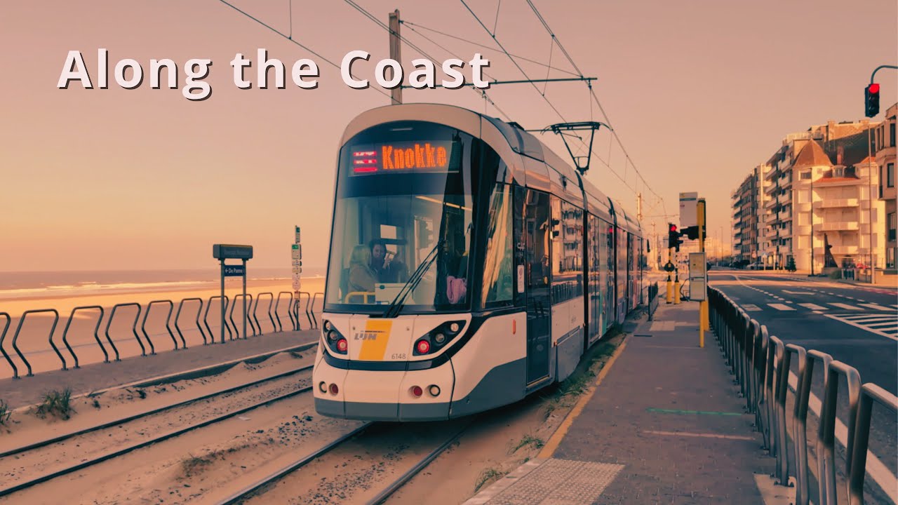 World’s Longest Tram — A Winter Day Along the Belgian Coast