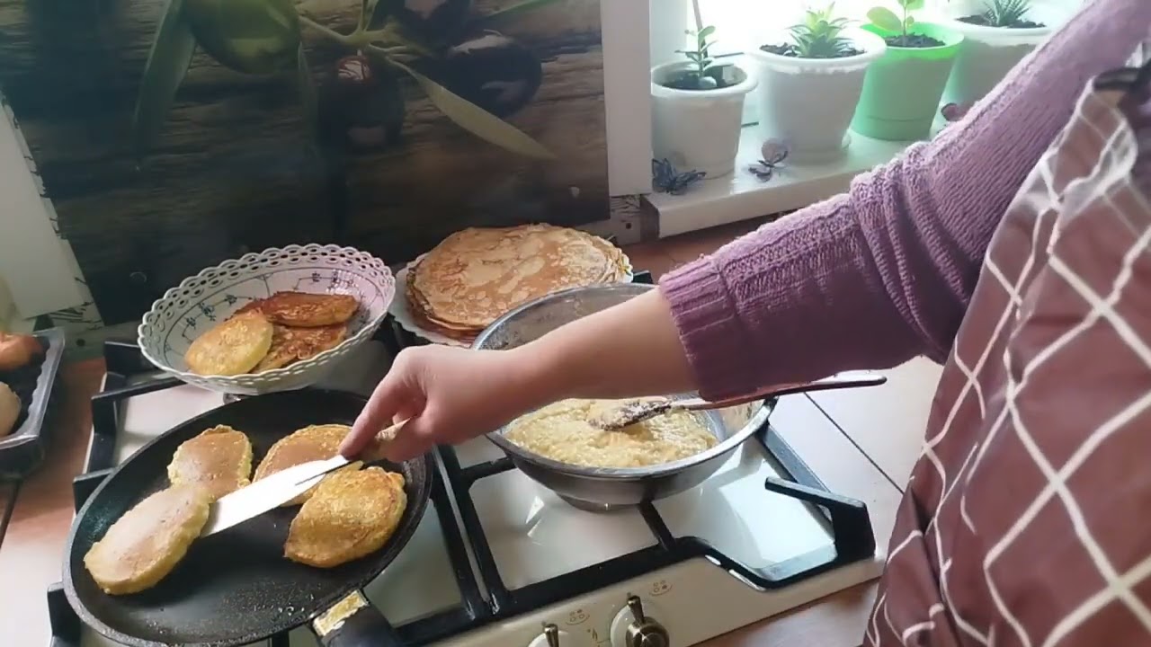 Оладушки из каши