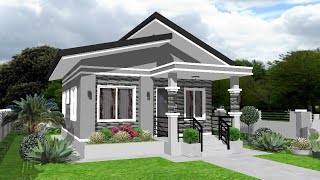 48 SQM | SIMPLE HOUSE DESIGN | 2 BEDROOM | BAHAY | PORMA HOUSE