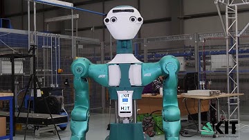 SecondHands project members present first robot prototype ARMAR-6