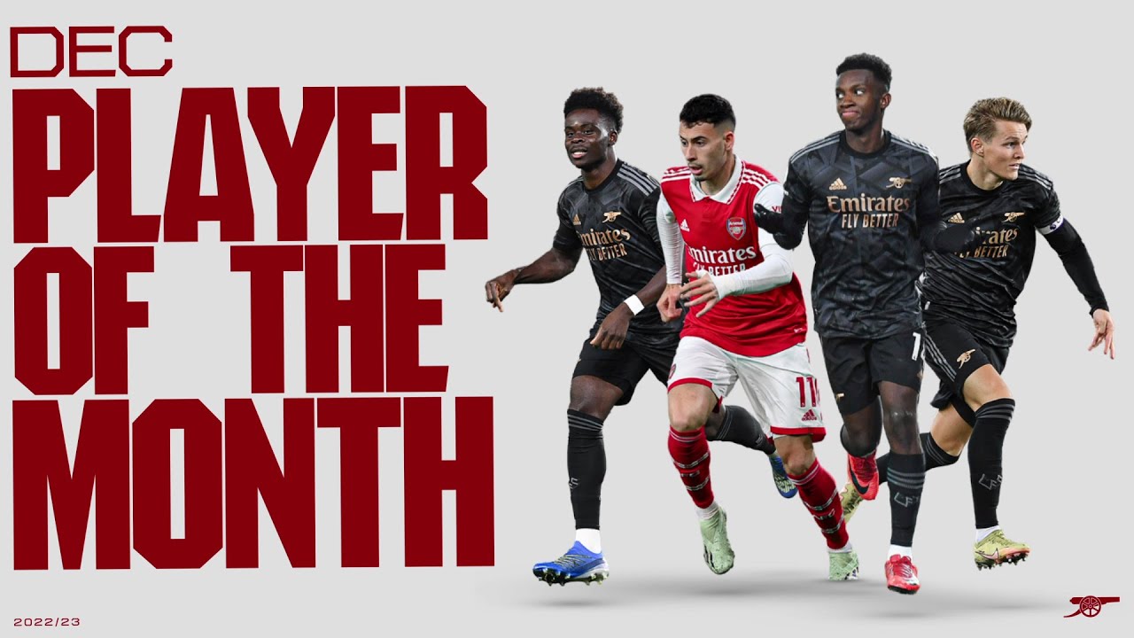 The best of Bukayo Saka  Arsenal Player of the Month for December