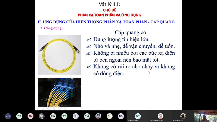 Cáp quang là gì lý 11 năm 2024