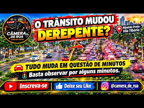 VILA TIBÉRIO, 04 CAMERAS AO VIVO! Algo fora do comum na avenida, será?
