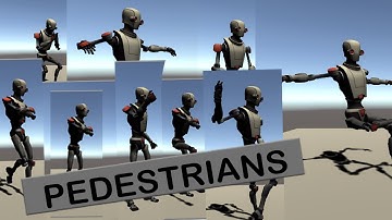 Pedestrians Vol 1 - Unity Animations