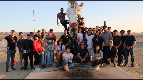 CSULB Beach Launch Team - LR-101 Static Fire