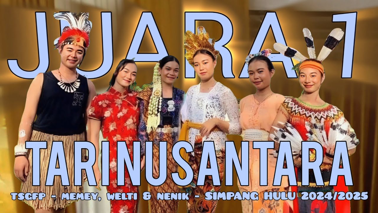 (Juara 1) - tsgfp(memey, welti & nenik) Tari Kreasi Dayak Simpang Dayak Ketapang Official Video