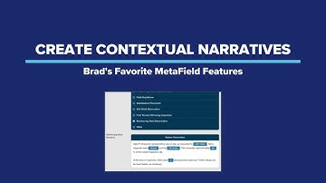 Create Contextual Narratives | Brad