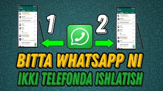 ✅ Bitta whatsapp ni ikkita telefonda ishlatish/Пользоваться одним Ватсапом на 2 телефонах