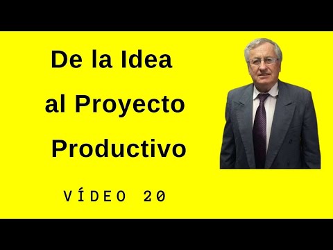 De la idea al proyecto productivo