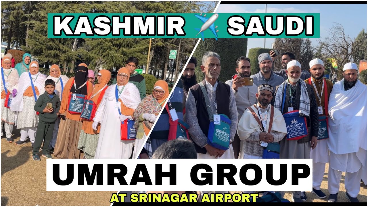 Kashmir ✈️ Saudi For Umrah 😍 