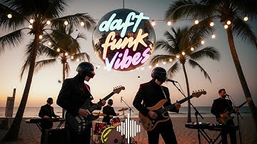 🌅 Retro Neon Horizon 💿 Chillout x Disco Funk x Daft Punk Paradise 2025!