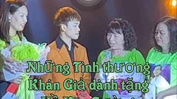 Quà Tặng Khán Giả Dành Cho Hồ Văn Cường và Lời Cám ơn Rất mộc mạc , ấm áp tình Cảm #hovancuong