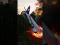 Trapped in a Burning Aircraft