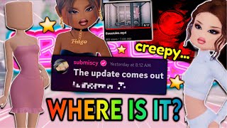 WHERE Is The NEW UPDATE In Dress To Impress?! Release Time, CREEPY Update, MORE New Items | ROBLOX