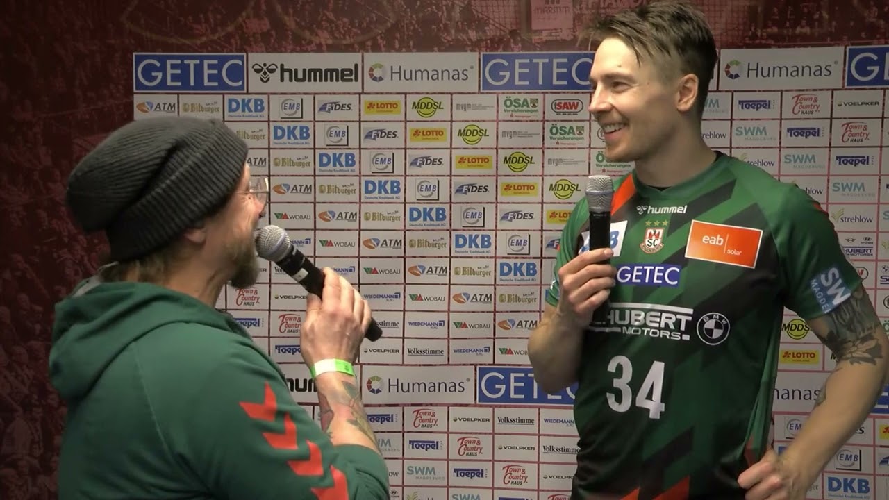 Michael Damgaard im Interview SC Magdeburg vs