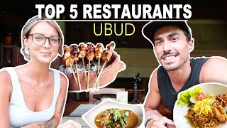 The TOP 5 restaurants in Ubud, Bali! (Plus a bonus at the end!!)