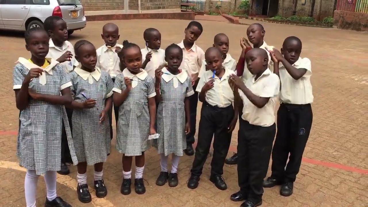 See What Happens When Kids Brush Together!