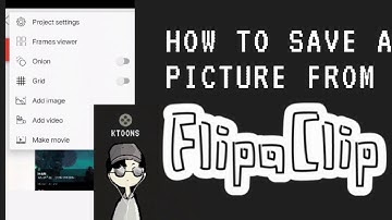 How to save picture from Flipaclip | Flipaclip Tutorial