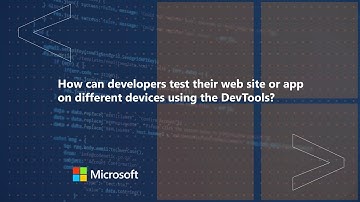 How can developers test their web site or app on different devices | One Dev Question