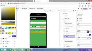 #ProjectLuasBagian4 Aplikasi Menghitung Luas Menggunakan Kodular