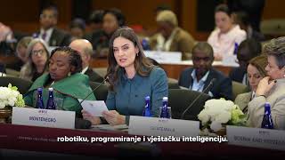 Govor Milene Milatović u Vašingtonu