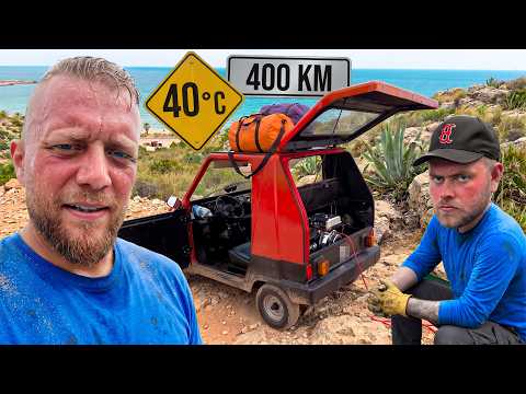 Around Mallorca with 3 HP – then the mountains hit!