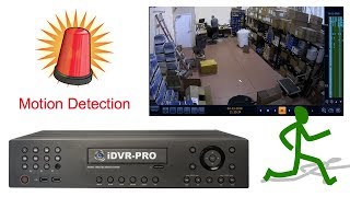 Surveillance DVR Security Camera Motion Detection Recording Setup screenshot 3