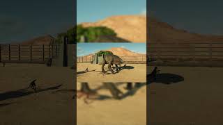 The One Dinosaur That Can Kill a D.rex #jurassicworld #jurassicworldevolution3 #distortusrex #dino