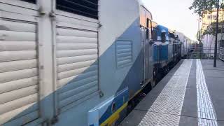 El Bragadense pasando por estación Ramos Mejía ( 4K - 60fps )