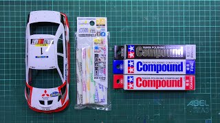 Tutorial: How to achieve mirror like finish on a scale model kit | Tamiya Compound | God Hand Sponge