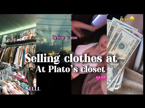 Selling my clothes to Plato’s closet 🤑🩷 (seeing how MUCH I CAN GET) 💰💰 - YouTube