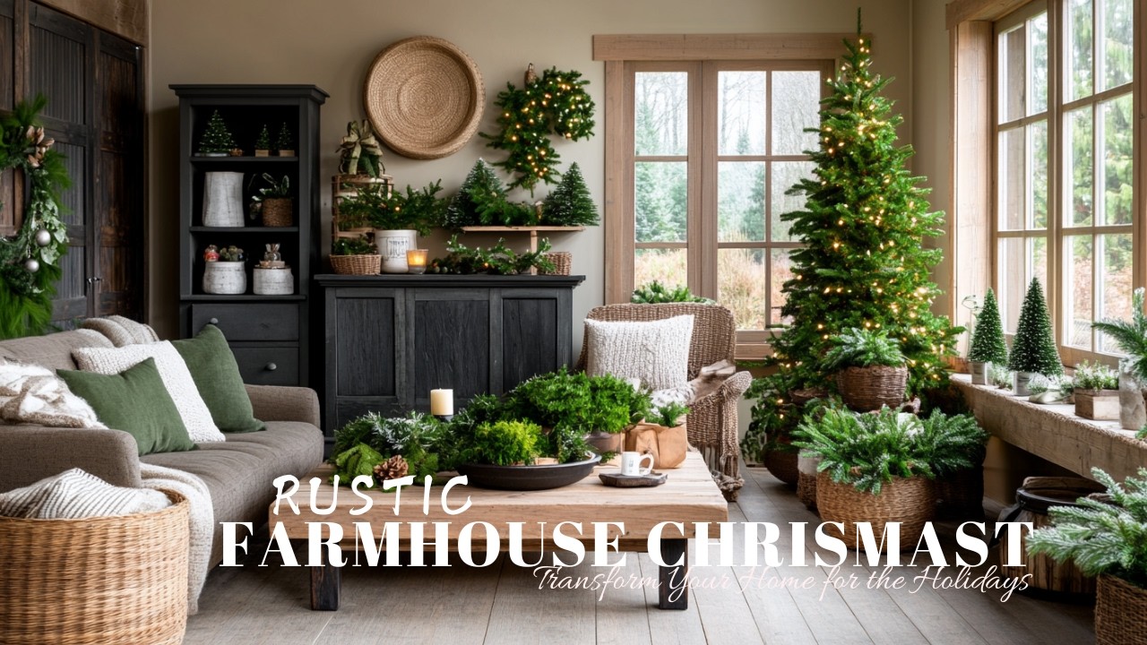Rustic Farmhouse Christmas Decor Ideas: Transform Your Home for the Holidays