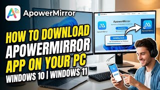 how to download apower mirror open resource app on your pc win 10/11
