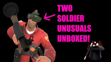 [TF2] - TWO SOLDIER UNUSUALS UNBOXED! (CASE UNBOXING)