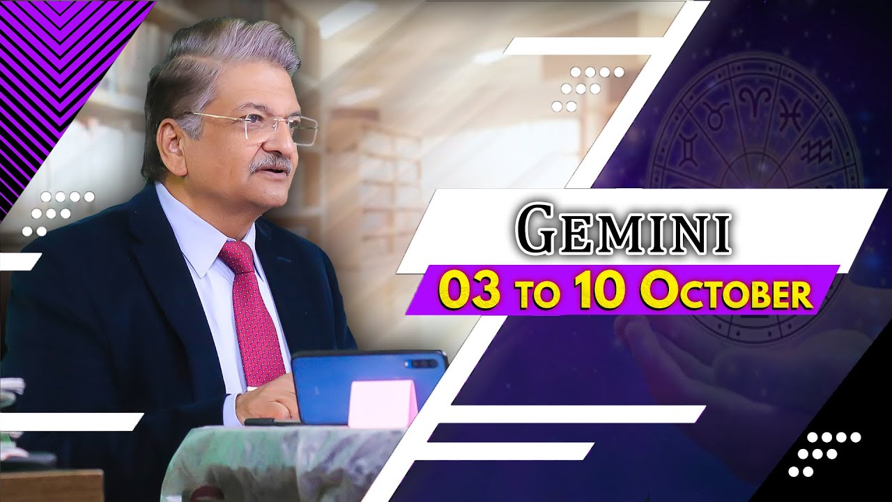 Gemini Weekly Horoscope 04 October To 10 October 2021 Syed M Ajmal Rahim