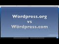 What is the Difference Between Wordpress.Org and Wordpress.com?