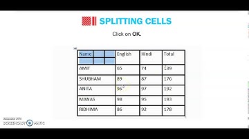 Class 5 Ch 5 Working With Tables Part 2