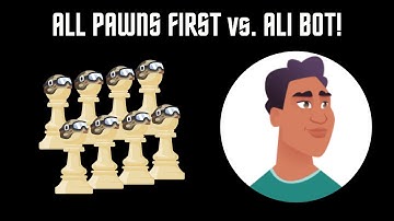 All pawns first vs. Ali Bot - An epic comeback!