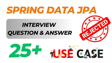 Top 25 Spring Data JPA Interview Questions and Answers with Real Life Use Case Asked by Top Company