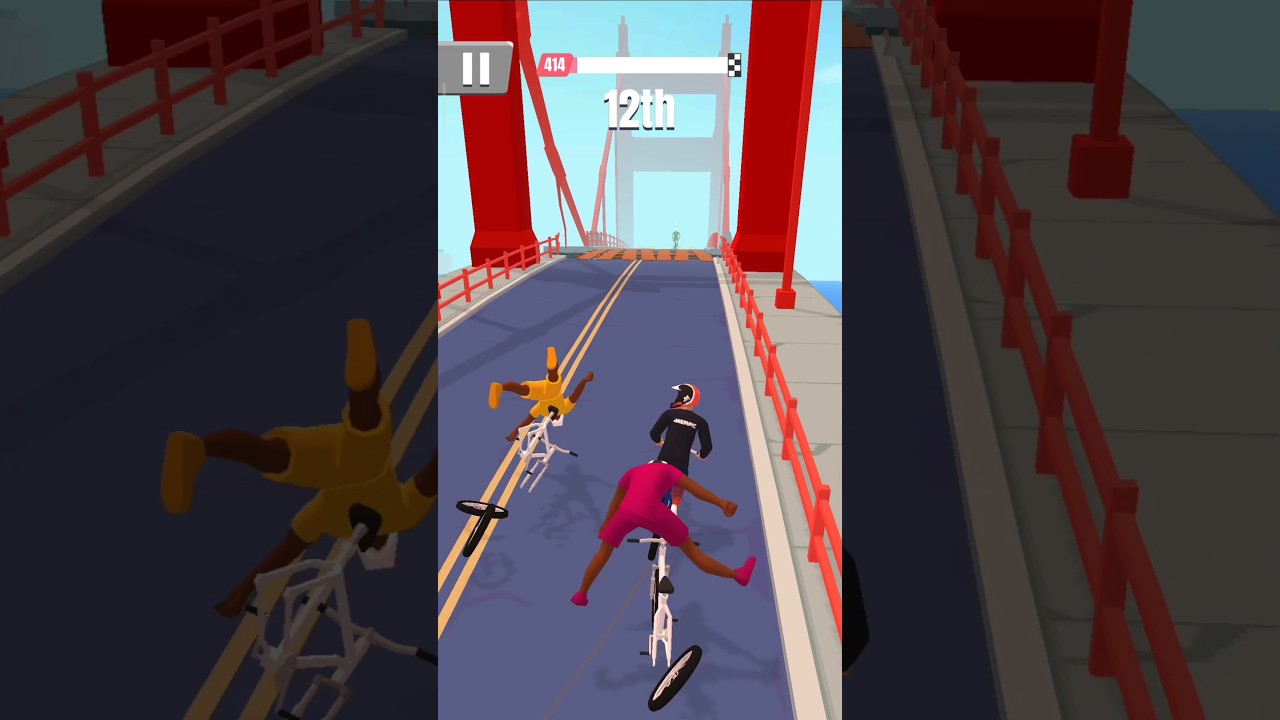 BIKE RUSH LEVEL 414 WITH WILDY BIKE IN GOLDEN GATE 😵 