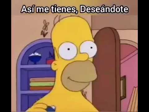 Homero cantando deseándote salsa - YouTube